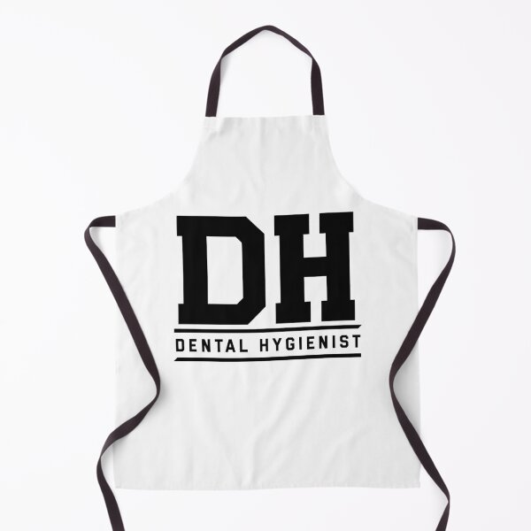 Item preview, DH Dental Hygienist - Bold Professional Badge Design designed and sold by medicalkinoko.