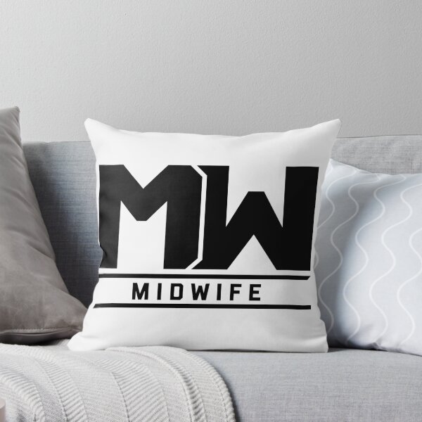 Item preview, MW Midwife - Bold Professional Badge Design designed and sold by medicalkinoko.