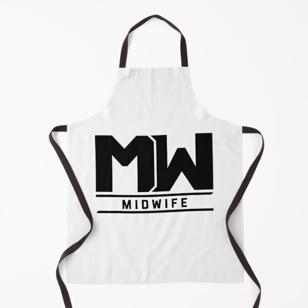Item preview, MW Midwife - Bold Professional Badge Design designed and sold by medicalkinoko.