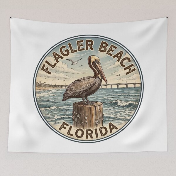 Item preview, Flagler Beach - Florida designed and sold by VelvetRoom.