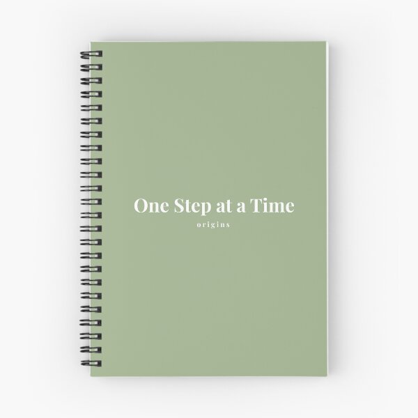 Item preview, One Step at a Time - Minimalist Motivational Student Quote designed and sold by ORIGINS LINES.