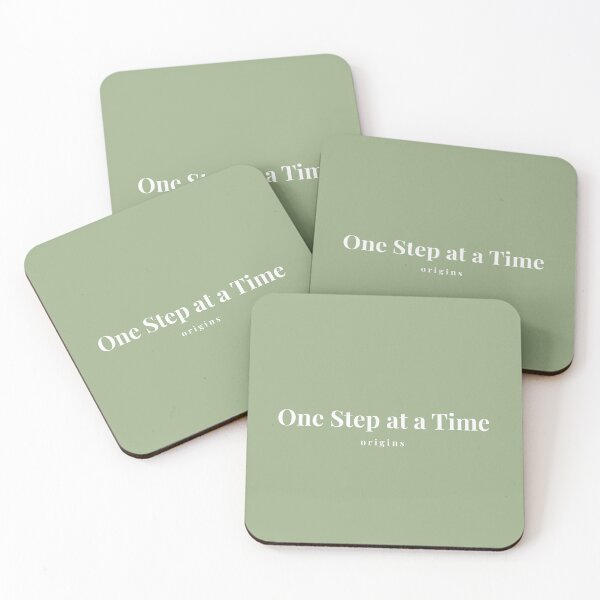 Item preview, One Step at a Time - Minimalist Motivational Student Quote designed and sold by ORIGINS LINES.