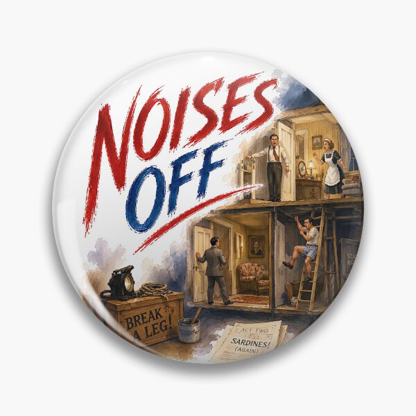 Item preview, Noises Off designed and sold by Lyric Vault - Rock on.