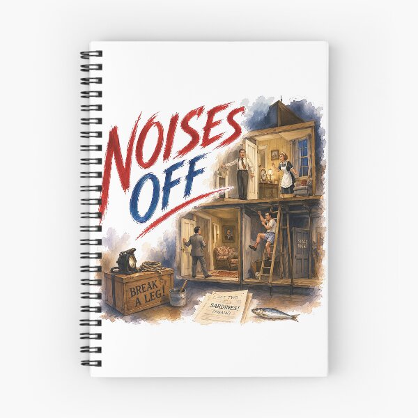 Item preview, Noises Off designed and sold by Lyric Vault - Rock on.