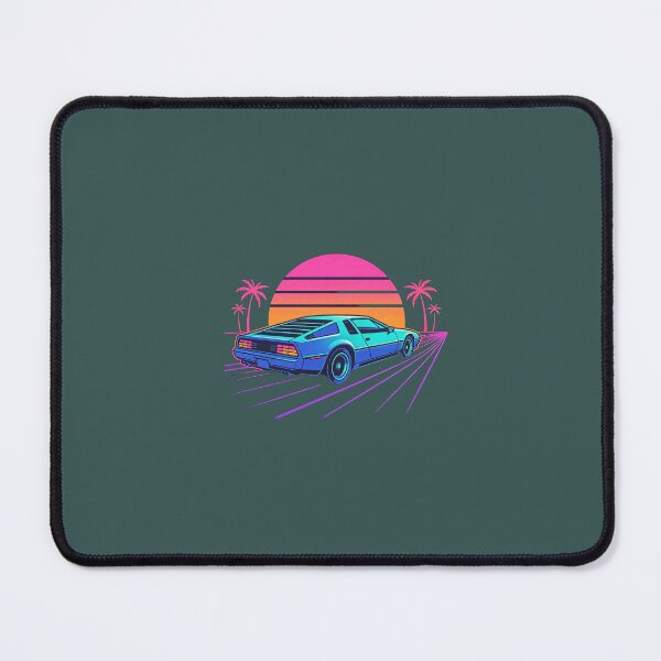 Item preview, retro car at sunset designed and sold by mixoubraw.