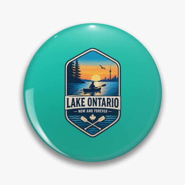 Item preview, Lake Ontario Kayaking Sunset Toronto Skyline Outdoor Adventure designed and sold by BearLoveDesign.