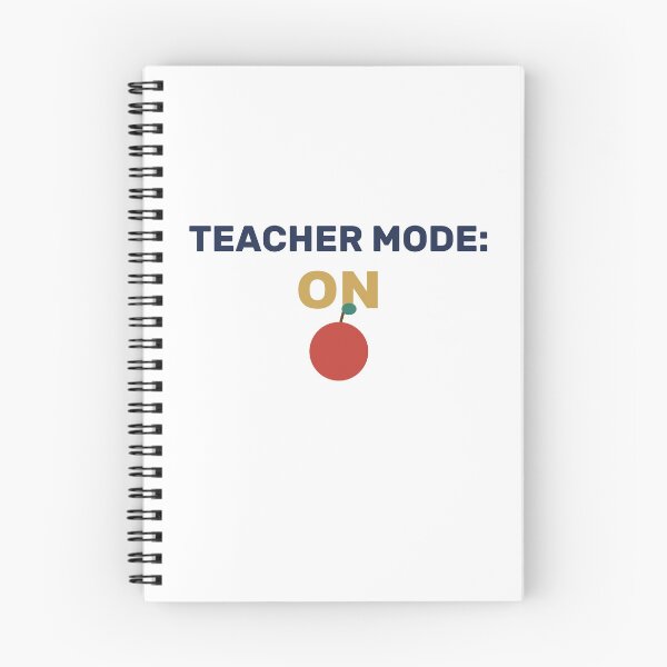 Item preview, Teacher Mode On Funny Quote designed and sold by AngaritaDesign.