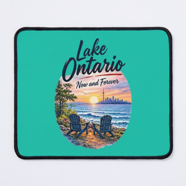Item preview, ake Ontario Adirondack Chairs Sunset Toronto Skyline Cottage Life designed and sold by BearLoveDesign.
