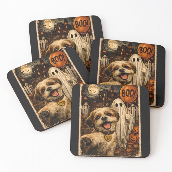 Item preview, Cute Shih Tzu Spooky Season Shirt Shih Tzu Ghost Selfie Shirt, Funny Halloween Boo Dog Tee, Dog Lover Gift designed and sold by greatmar1.