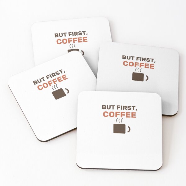 Item preview, But First Coffee Funny Quote designed and sold by AngaritaDesign.
