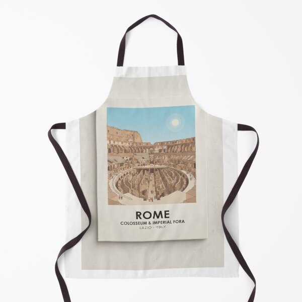 Item preview, Póster de viaje del Coliseo y la Arena de Roma, Italia, Europa designed and sold by ElartedeNoel.