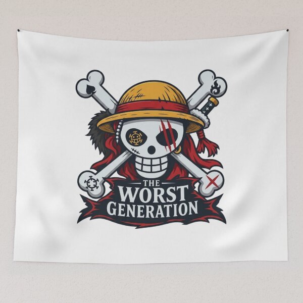 Item preview, Pirate Skull of the Worst Generation designed and sold by FreakToons.