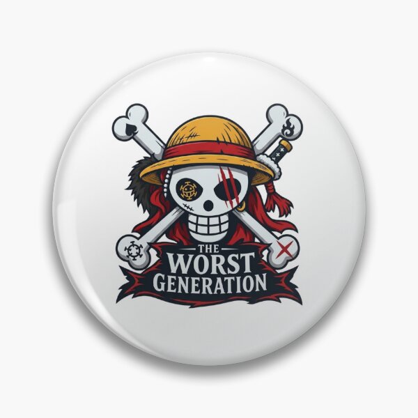 Item preview, Pirate Skull of the Worst Generation designed and sold by FreakToons.