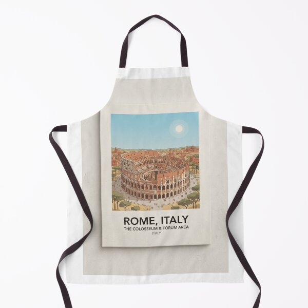 Item preview, Póster de viaje del Coliseo y la Arena de Roma, Italia, Europa designed and sold by ElartedeNoel.