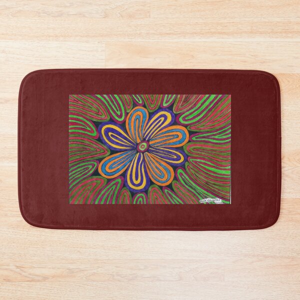 Item preview, 1128 - SWIRLING FLORAL DESIGN - DAVE EDWARDS - MIXED MEDIA - 2026 designed and sold by BLYTHART.