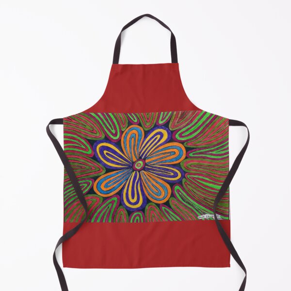 Item preview, 1128 - SWIRLING FLORAL DESIGN - DAVE EDWARDS - MIXED MEDIA - 2026 designed and sold by BLYTHART.