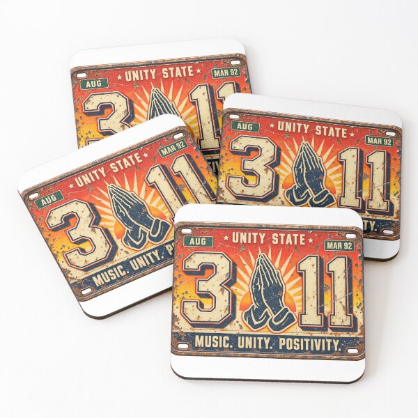 Item preview, 311 Unity State Vintage License Plate designed and sold by Dresut.
