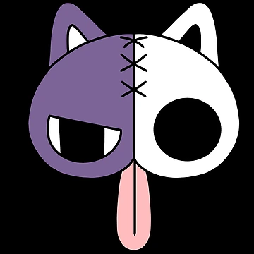 Artwork thumbnail, Stocking skeleton cat by Harvest Moon
