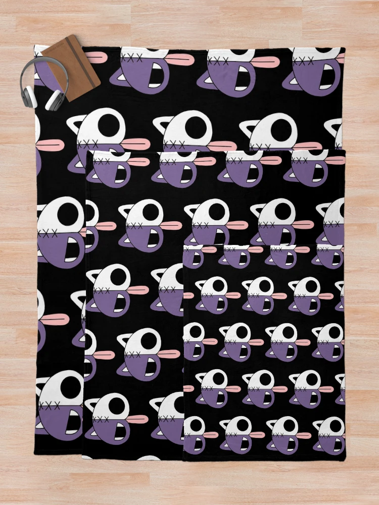 Thumbnail 5 of 6, Throw Blanket, Stocking skeleton cat designed and sold by Harvest Moon.