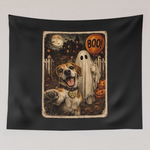 Item preview, Beagle Ghost Selfie Shirt, Funny Halloween Boo Dog Tee, Cute Beagle Spooky Season Shirt, Dog Lover Gift designed and sold by greatmar1.