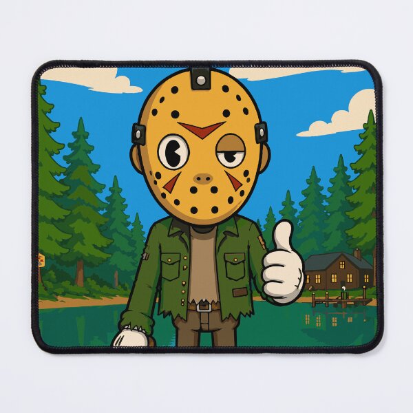 Item preview, Voorhees Camp Leader - Rubber Hose Cartoon - Scene Edition designed and sold by NostalgiaBoy.