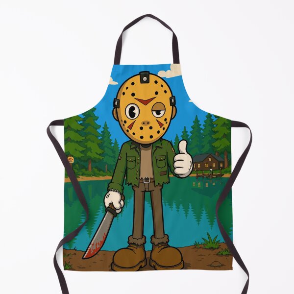 Item preview, Voorhees Camp Leader - Rubber Hose Cartoon - Scene Edition designed and sold by NostalgiaBoy.