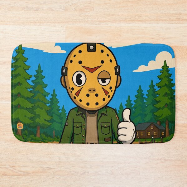 Item preview, Voorhees Camp Leader - Rubber Hose Cartoon - Scene Edition designed and sold by NostalgiaBoy.