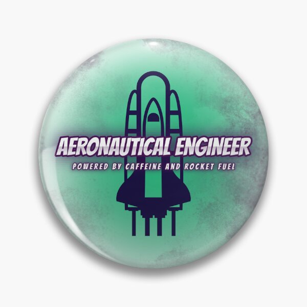 Item preview, Aeronautical Engineers Powered by Caffeine and Rocket Fuel designed and sold by GrammysGarage.