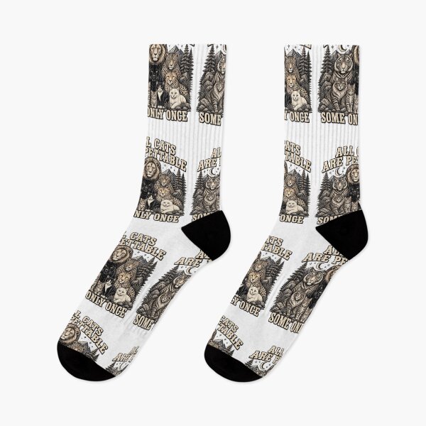 Item preview, All Cats Are Pettable Some Only Once Funny Big Cat Wildlife Lover Humor designed and sold by 76Valeria.
