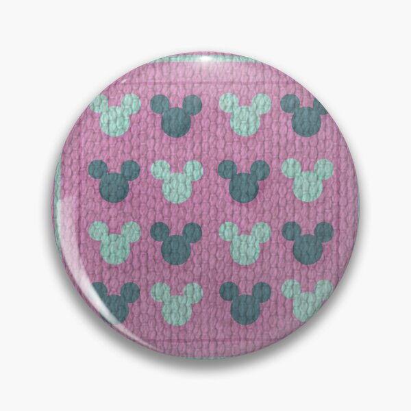 Item preview,  Hidden Mickey Quilt in Pink and Teal designed and sold by PrissDodrill-86.