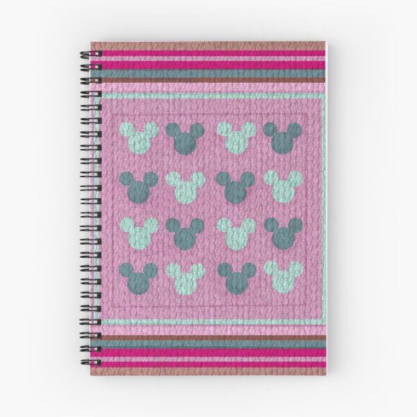 Item preview,  Hidden Mickey Quilt in Pink and Teal designed and sold by PrissDodrill-86.