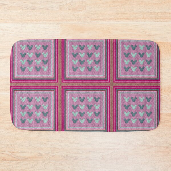 Item preview,  Hidden Mickey Quilt in Pink and Teal designed and sold by PrissDodrill-86.