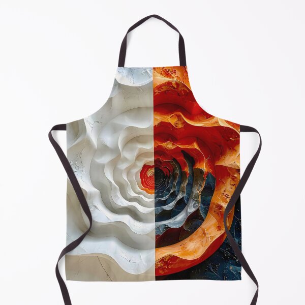 Item preview, Terracotta Clay and Slate Geometric Spiral designed and sold by Vicky Brago-Mitchell®.