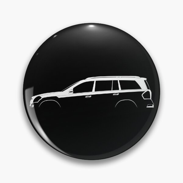 Artikelvorschau, GL-Klasse (X164) (Weiß) entworfen und verkauft von Car Silhouettes.