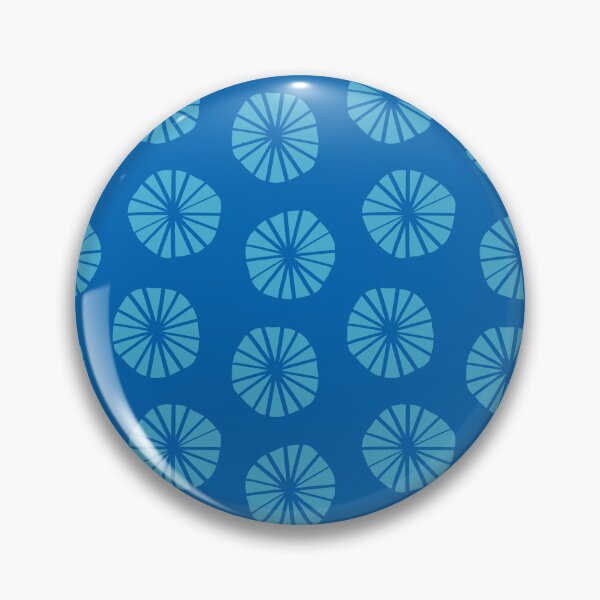 Item preview, Mod Dandelions in Tonal Blue designed and sold by YesterdayColl.