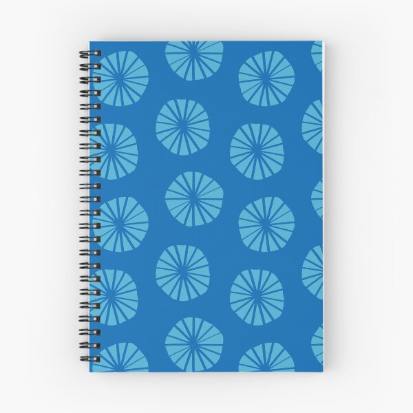 Item preview, Mod Dandelions in Tonal Blue designed and sold by YesterdayColl.