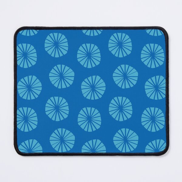 Item preview, Mod Dandelions in Tonal Blue designed and sold by YesterdayColl.