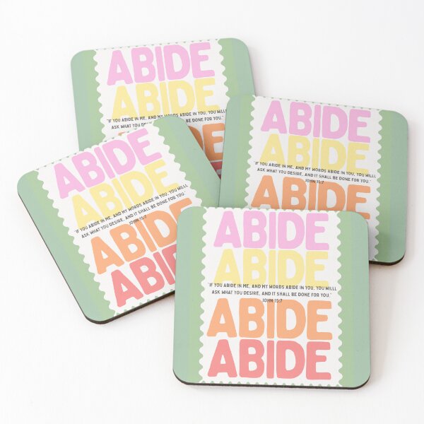 Item preview, Abide John 15:7 God's Word, Scripture designed and sold by TinaSalazar.