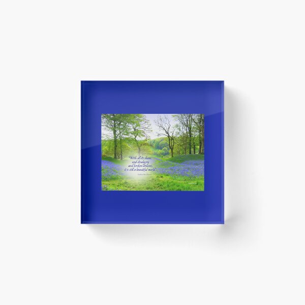 Item preview, Still a beautiful world designed and sold by Vaengi.