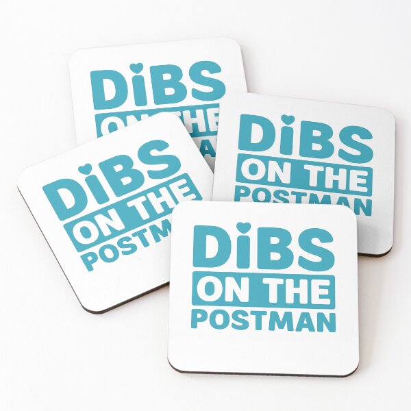Item preview, Dibs on The Postman - Funny Mail Carrier Mailman Wife Postal Worker Partner designed and sold by gunaone-design.