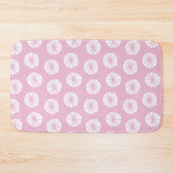 Item preview, Mod Dandelions in Pink and White designed and sold by YesterdayColl.
