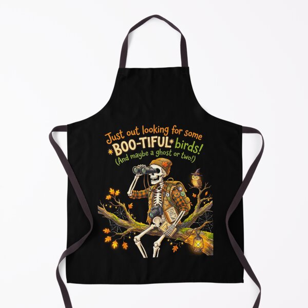 Item preview, Boo-tiful Birds Funny Skeleton Birdwatching Halloween designed and sold by 519xdesign.