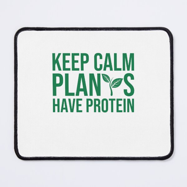 Item preview, Keep Calm Plants Have Protein - Healthy Food designed and sold by gunaone-design.