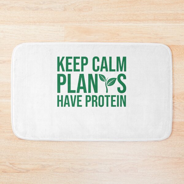 Item preview, Keep Calm Plants Have Protein - Healthy Food designed and sold by gunaone-design.