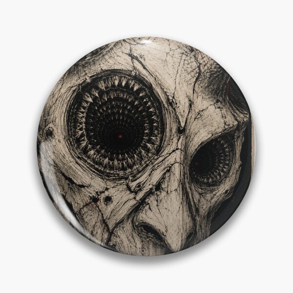 Item preview, Abyssal-Eyed Japanese Demon Skull designed and sold by MouradStudio.