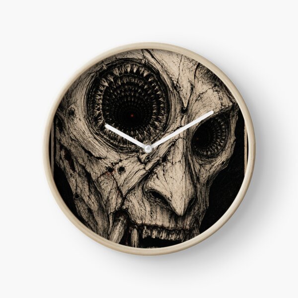 Item preview, Abyssal-Eyed Japanese Demon Skull designed and sold by MouradStudio.