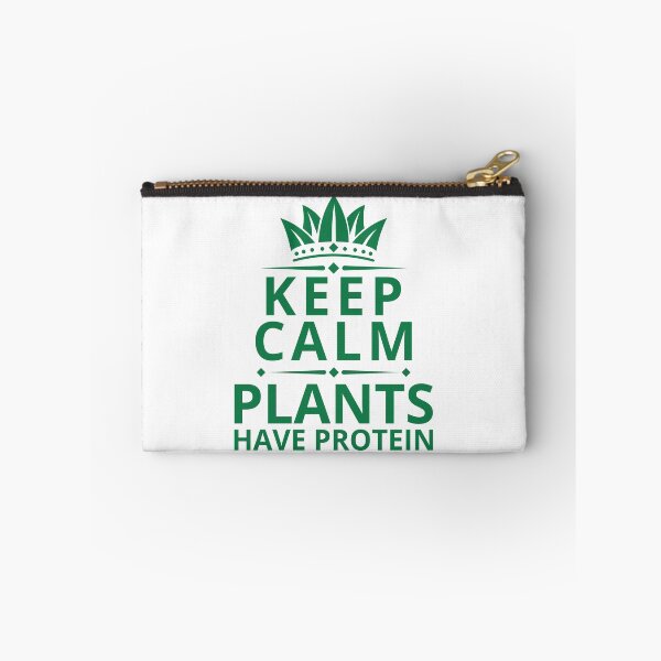 Item preview, Keep Calm Plants Have Protein - Funny Vegetarian Vegan Protein designed and sold by gunaone-design.