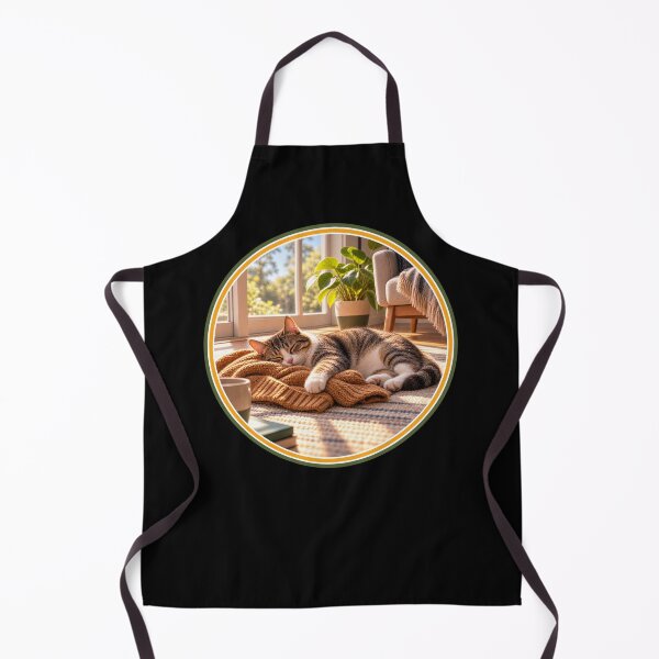 Item preview, The Favorite Spot — Sleeping Cat designed and sold by QuietSpark.