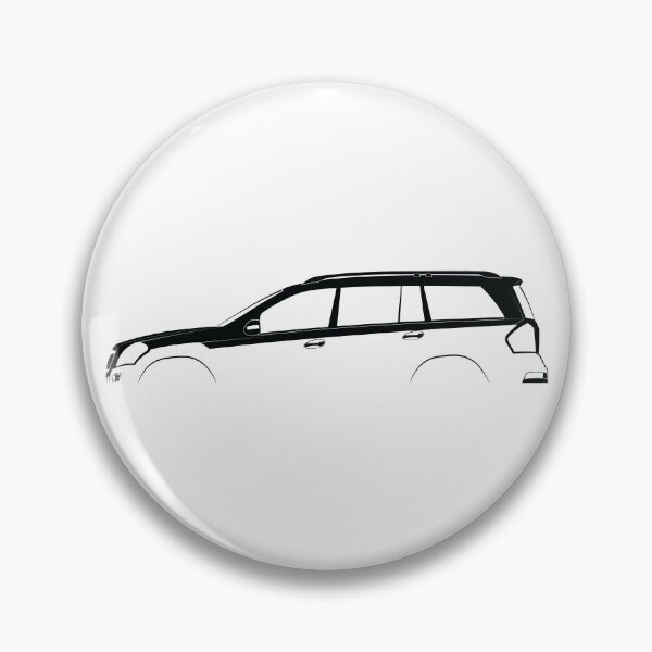 Artikelvorschau, GL-Klasse (X164) (Schwarz) entworfen und verkauft von Car Silhouettes.