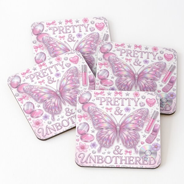 Item preview, Y2K Butterfly Pretty & Unbothered designed and sold by LiliMarieStudio.